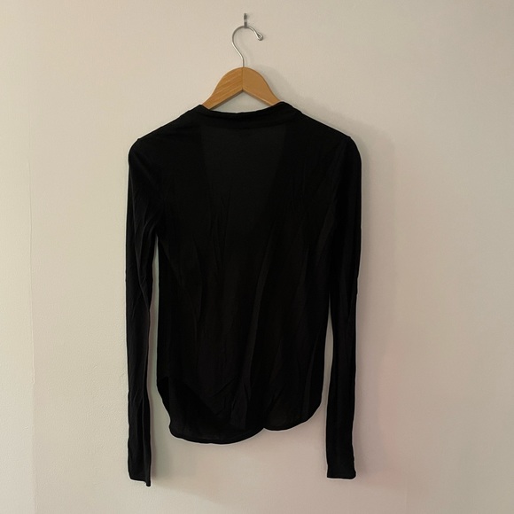 CONSIGNED - Helmut Lang Draped Top - Picture 4 of 5